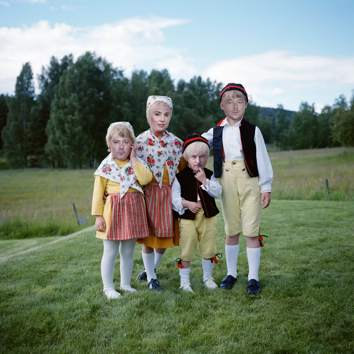 Awkward Family Photos composite 51 of 79 created for Lights Out.