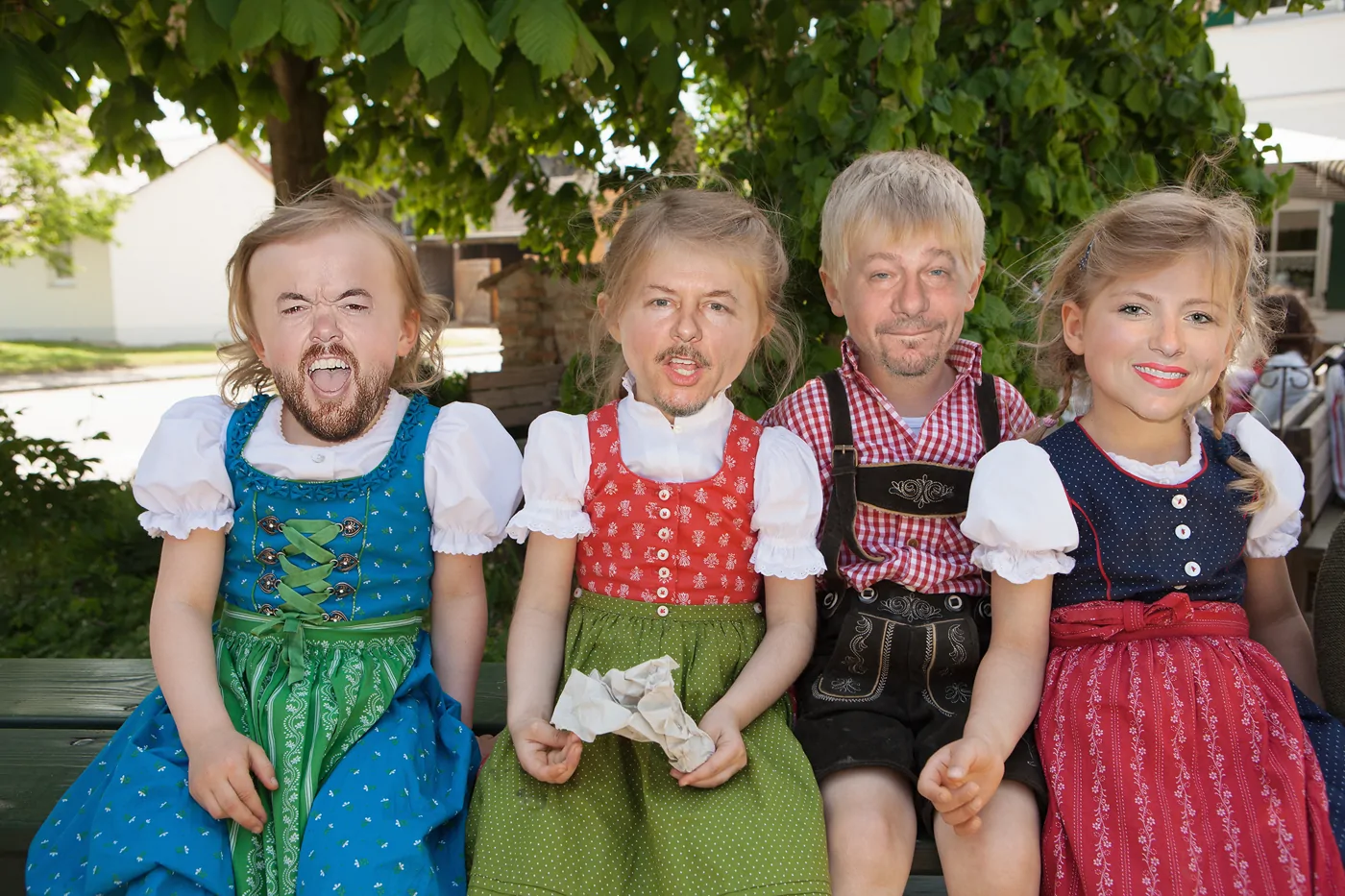 Awkward Family Photos composite 14 of 79 created for Lights Out.