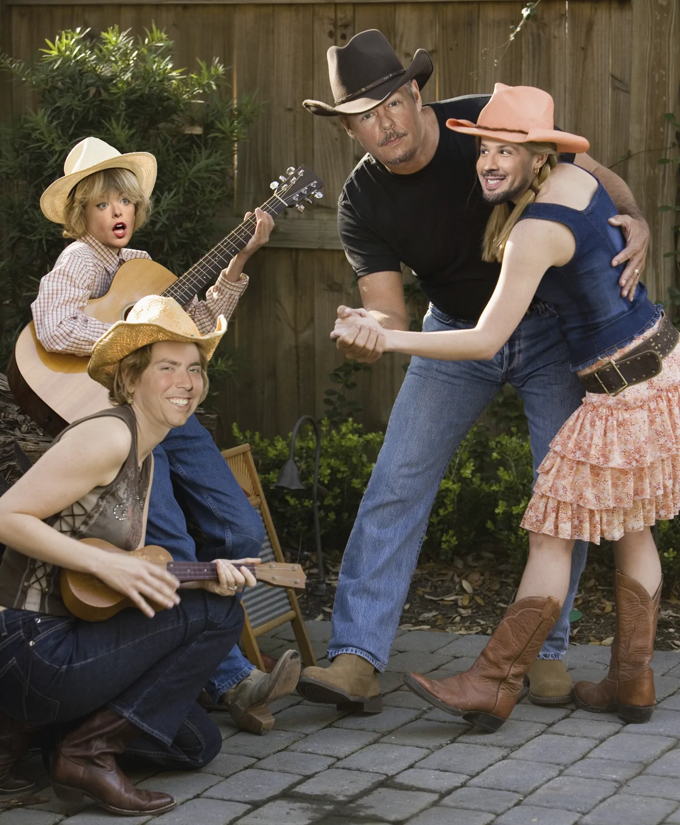 Awkward Family Photos composite 18 of 79 created for Lights Out.