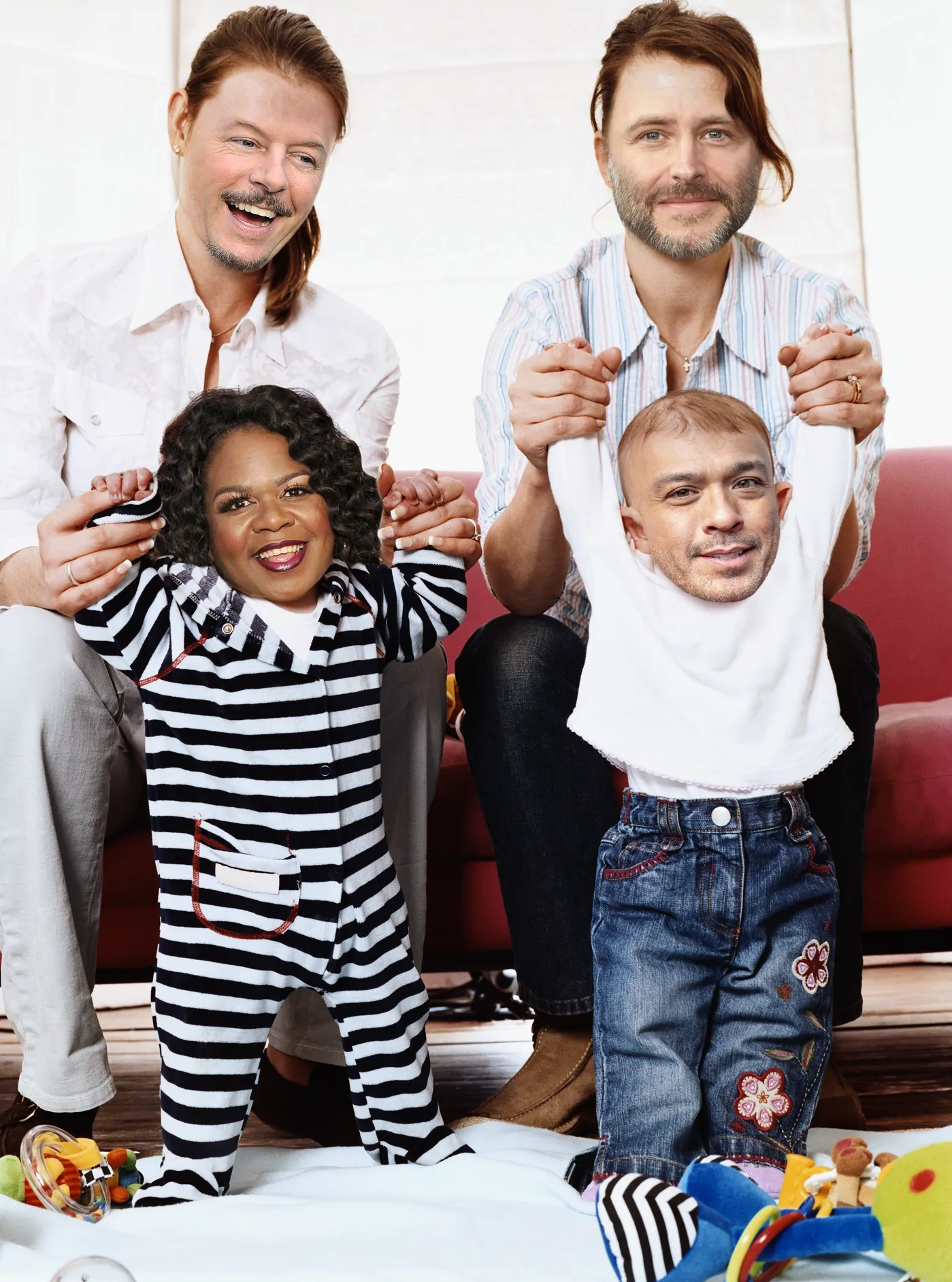 Awkward Family Photos composite 30 of 79 created for Lights Out.