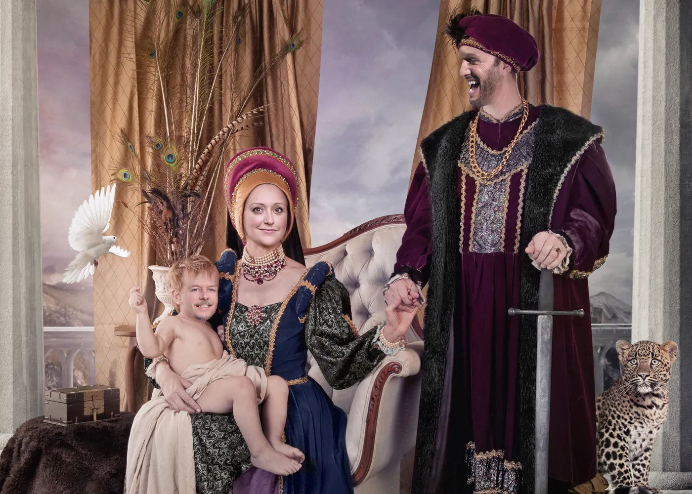 Awkward Family Photos composite 10 of 79 created for Lights Out.