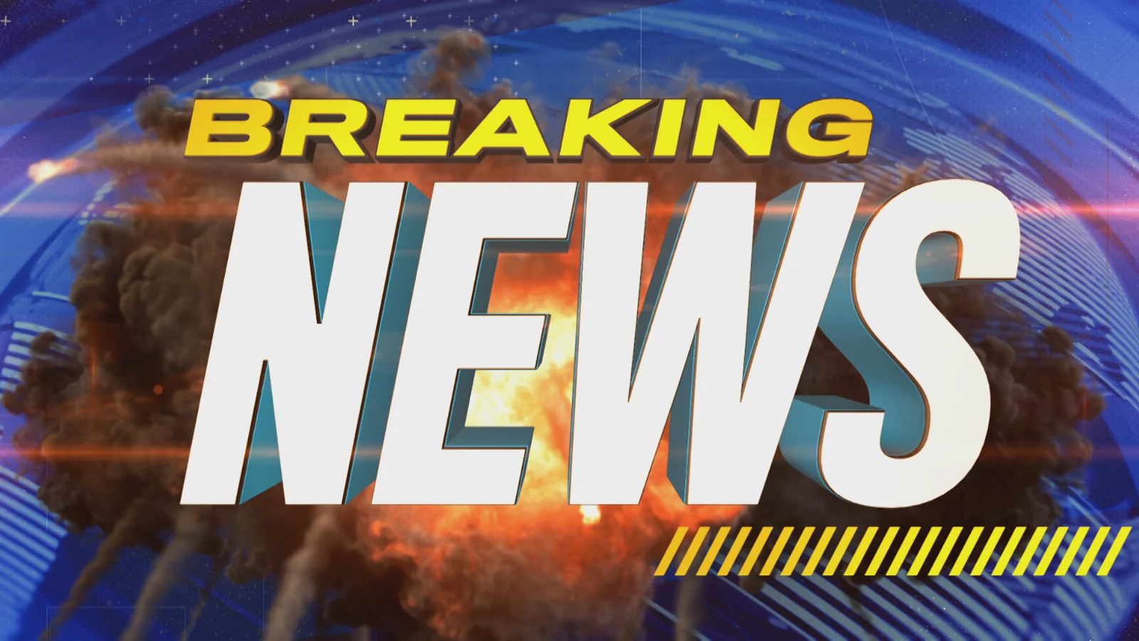 Breaking News segment title.